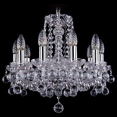 Подвесная люстра bohemia ivele crystal 1402 1402-10-141-ni-balls